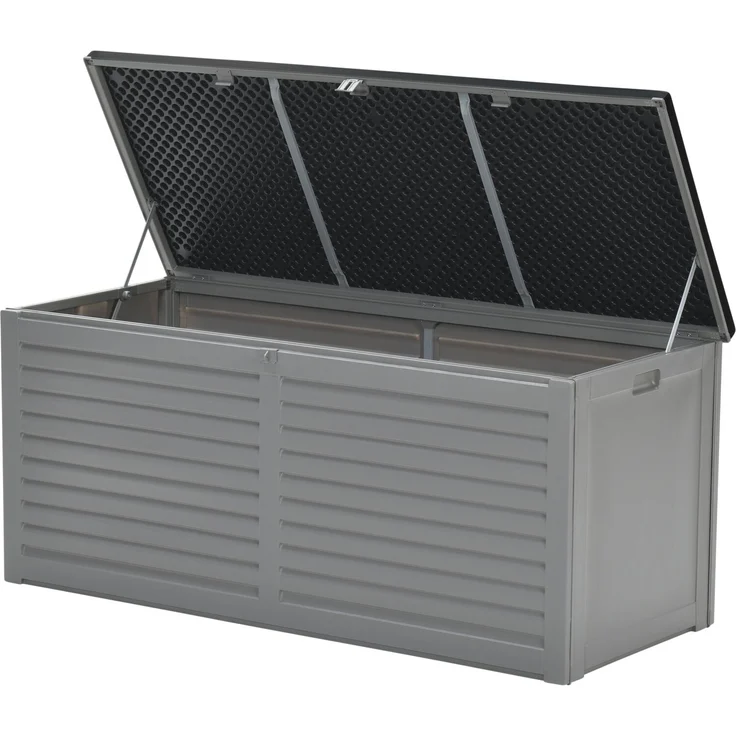 Garden Impressions JERSEY Auflagenbox Kissenbox Aufbewahrungsbox grau 490L – Bild 1