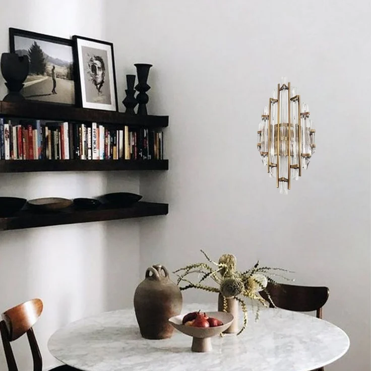 Bamyum Wandleuchte Bamyum Wandleuchte Champion Vintage Metall und Glas Wandlampe, ohne Leuchtmittel – Bild 2