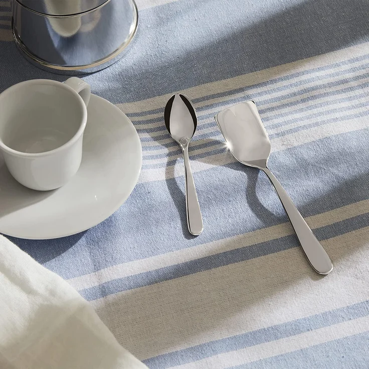 Alessi 1 Stück Mokkalöffel Nuovo Milano glänzend – Bild 5