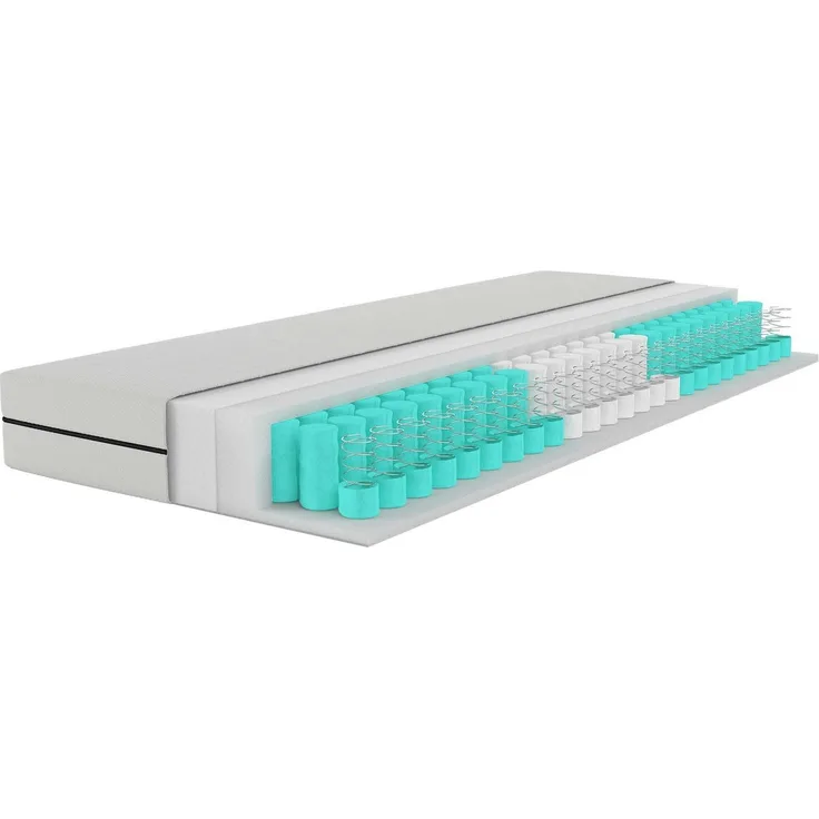 Taschenfederkernmatratze NEUHEIT: Tinden 19, 7 Zonen Matratze 90x200 cm, 140x200 cm & mehr, OTTO home, 19 cm hoch, Wendematratze H2/H3/H4, ergonomisch, 500 Federn (bei 100x200 cm)