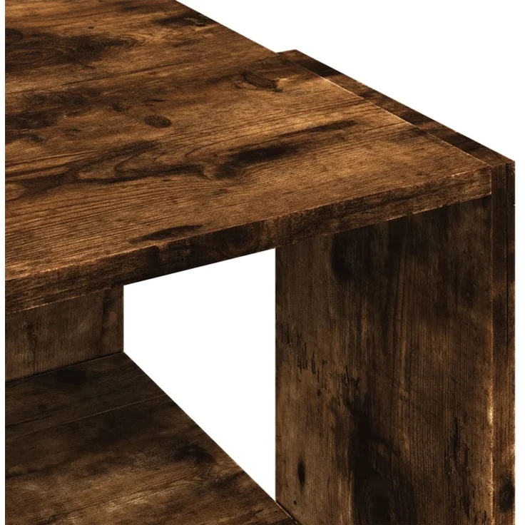 vidaXL Couchtisch Räuchereiche 89,5x48x30 cm Holzwerkstoff 848154 – Bild 7