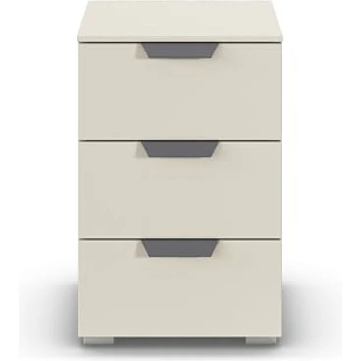 rauch Aditio Box, Nachttisch, 3 Schubladen, mit Softclose-Funktion, Farbe Beige, BxHxT 40x61x42cm – Bild 5