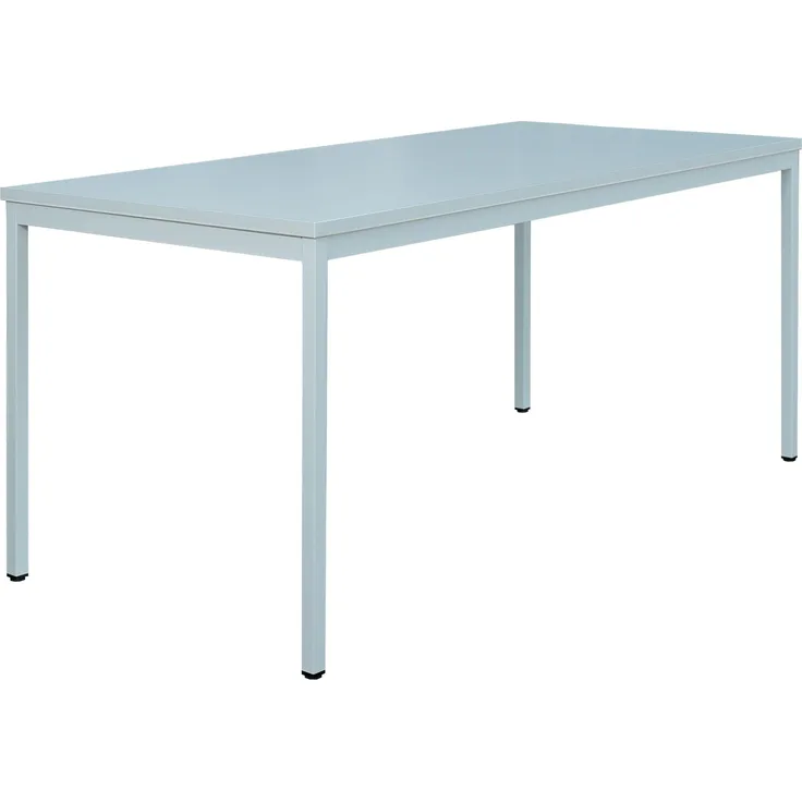Schreibtisch Besprechungstisch Büromöbel Computertisch75 x 200 x 80 cm, lichtgrau