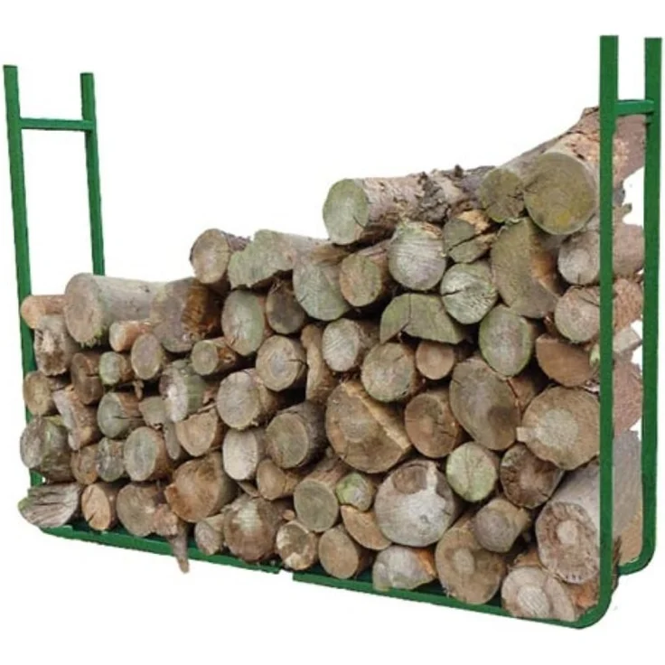 Holzablage, Holzstapel Regal, Stapelhilfe HxBxL: 90 x 20 x 120cm (variabel) – Bild 6