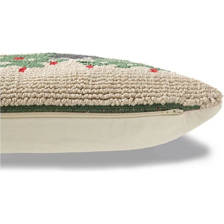 TOM TAILOR Kissenhülle WEIHNACHTSKISSEN Zierkissenhülle, (1 Stück), 30 x 50 cm in Beige – Bild 2