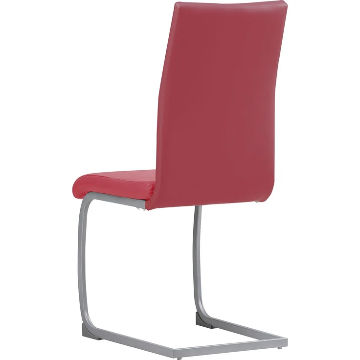 Albatros Freischwinger Stühle 4er Set MURANO, Grau - Esszimmerstuhl Schwingstuhl, modernem Design, Kunstleder-Bezug, dicke Polsterung - Küchenstuhl, Polsterstuhl, Stuhl Esszimmer Esstisch – Bild 12