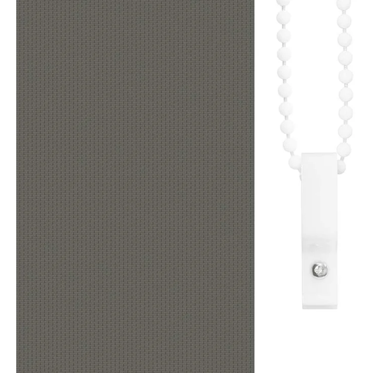 vidaXL Verdunkelungsrollo Grau 125x130cm Stoffbreite 121,6cm Polyester 4011107 – Bild 9