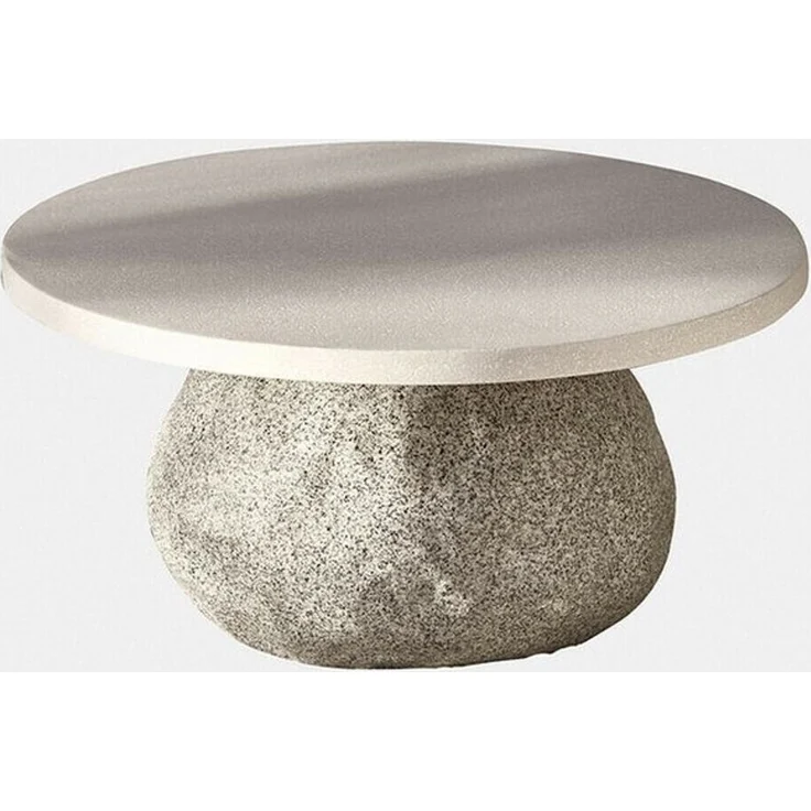 Mirabeau Gartentisch Couchtisch Orivana grau/beige – Bild 1