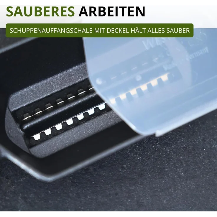 WESTMARK Fischbesteck »Scalex« Black Edition, Entschupper, Aluminium, Edelstahl, griffige Haptik – Bild 4
