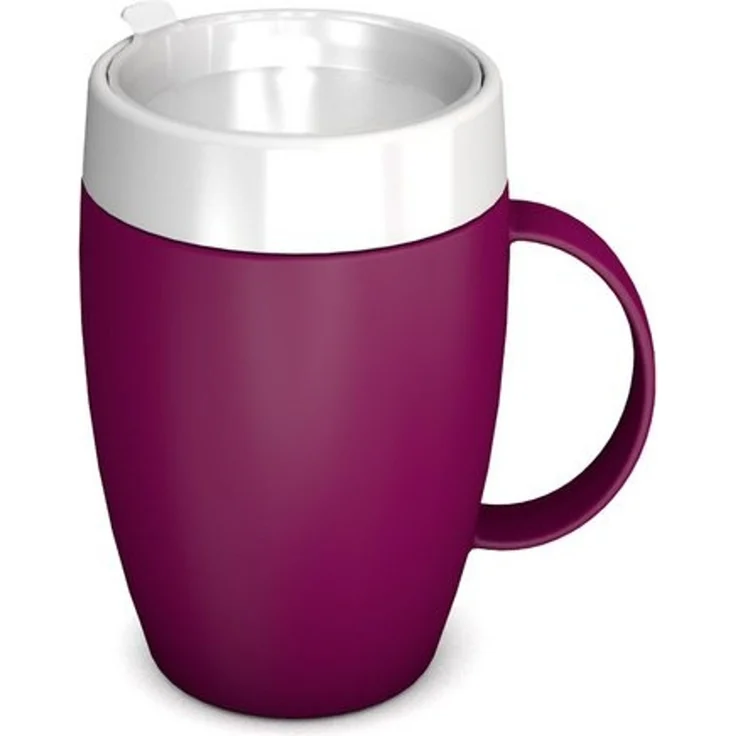 Ornamin Schnabelbecher Becher mit Trink-Trick mit Schnabelaufsatz/Trinkaufsatz, 2-tlg, Kunststoff, Trinkhilfe l Alltagshilfe l BPA-frei l Made in Germany – Bild 4