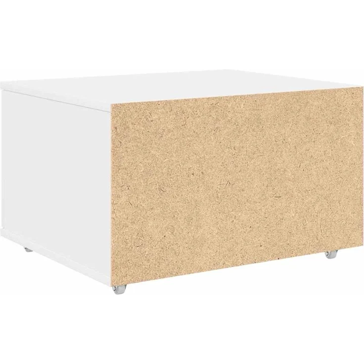 vidaXL Schubladenschrank Mit Rad Weiß 55 x 45 x 31 cm 869306 – Bild 8