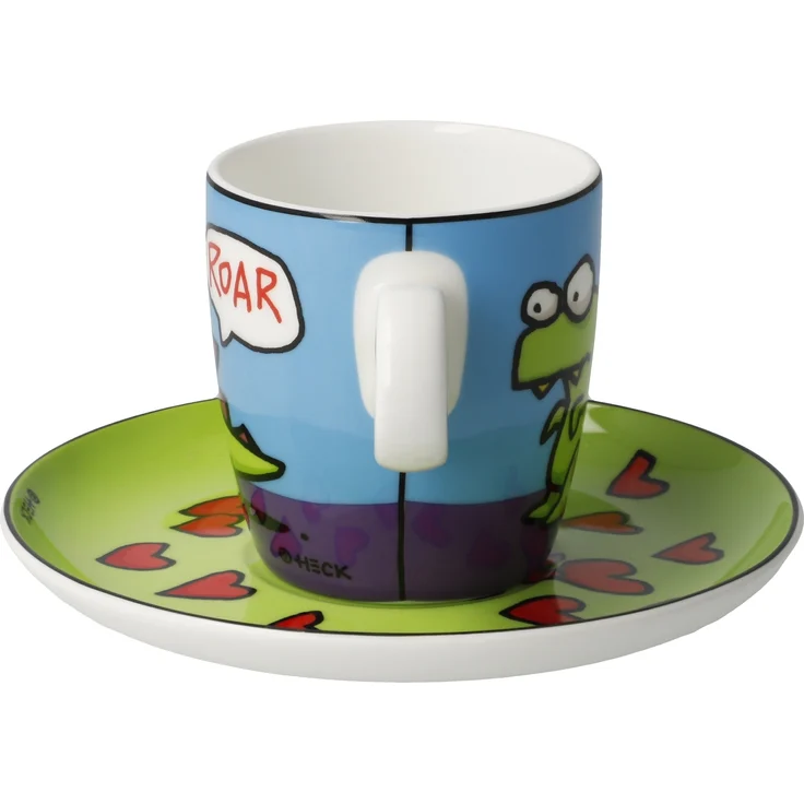 Goebel / Ed Eck- Roar,Espressotasse,12,0cm x 12,0cm x 7,0cm / Fine Bone China / 12,0cm x 12,0cm x 7,0cm – Bild 3