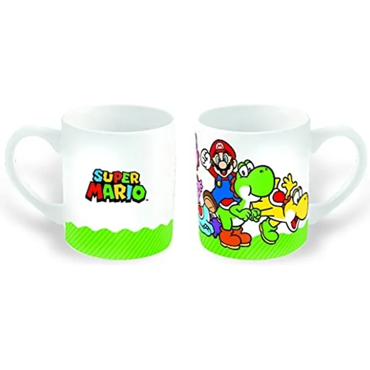 Nintendo Frühstücksteller Nintendo Super Mario Frühstücksset (Schale, Tasse, Teller) – Bild 3