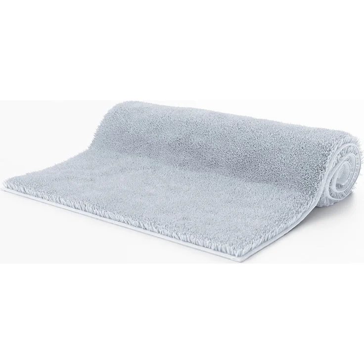 Badematte >MOLENA< in grau, 100% Polyester MAGICSOFT - 100x60x2,8cm (LxBxH) – Bild 5