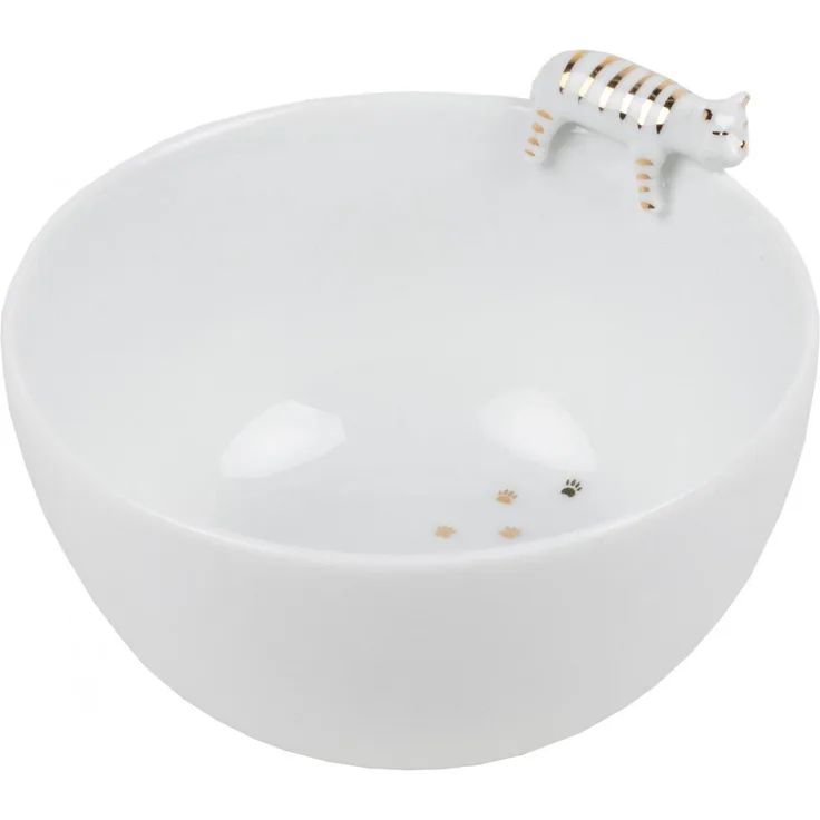 PORZELLANGESCHICHTEN. SCHALE - KATZE