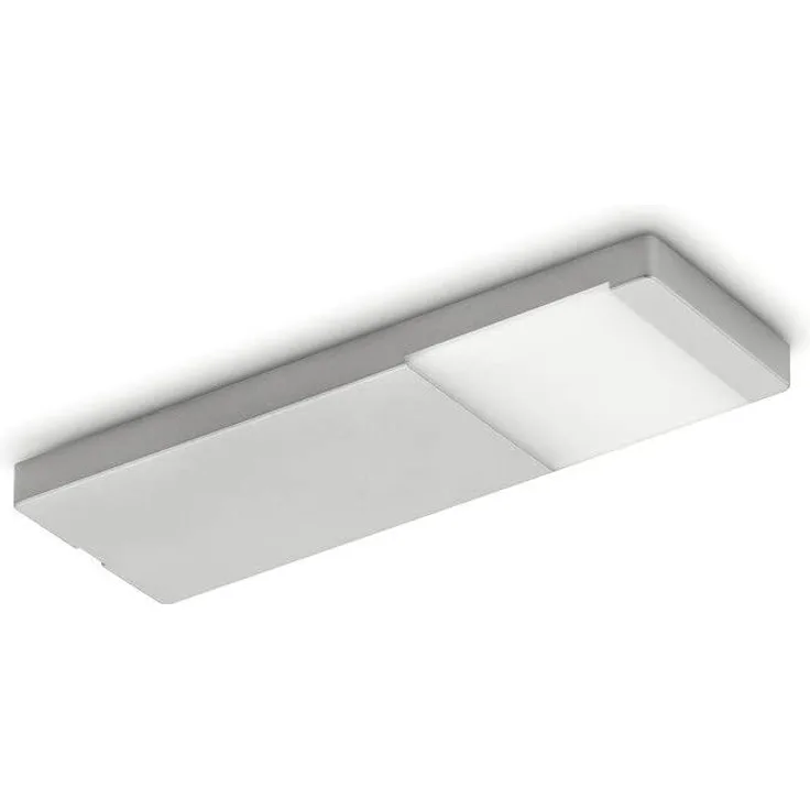 NABER Yolo Neo LED Einzelleuchte mit Schalter Unterbauleuchte / Edelstahlfarbig / 3 Watt / Neutralweiß