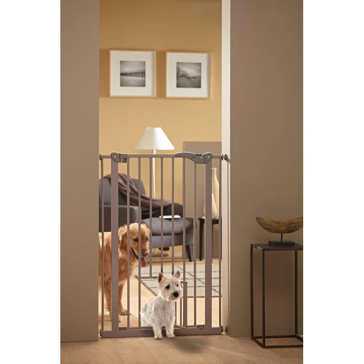 Savic Dogdoor with lattice 107 CM Grey/small opening – Bild 2