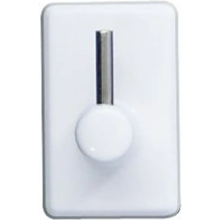 Wenko Gardinenhaken Kunststoff, weiß, 4er-Set