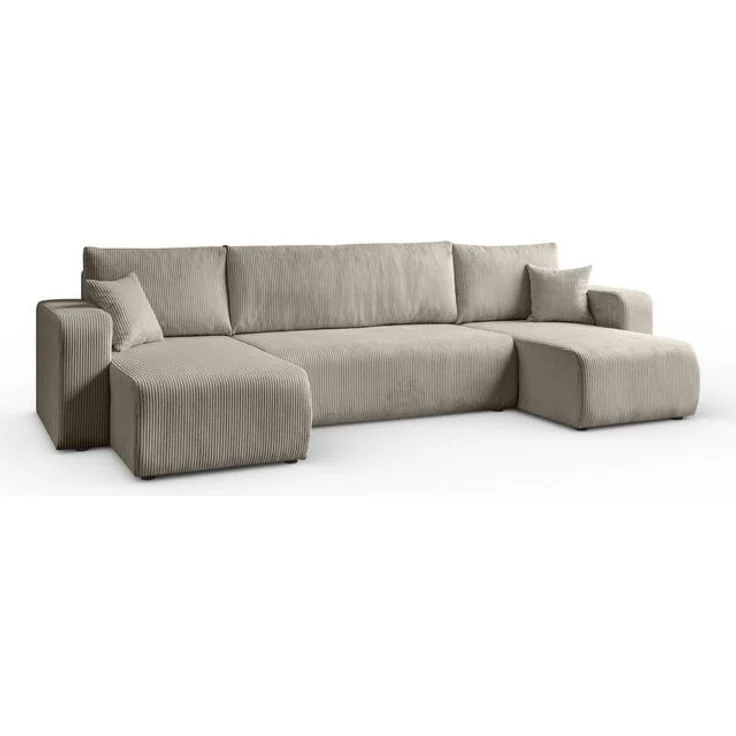 Lookway Big-Sofa PRESTIGE U-Form Couch, mit Bettfunktion und Bettkasten – Bild 4