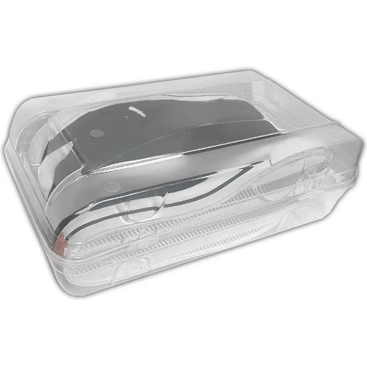 HAC24 Schuhbox Schuhorganizer Schuhe Aufbewahrungsbox Box (3 St), Transparent Stapelbar 32x17x10 cm – Bild 3