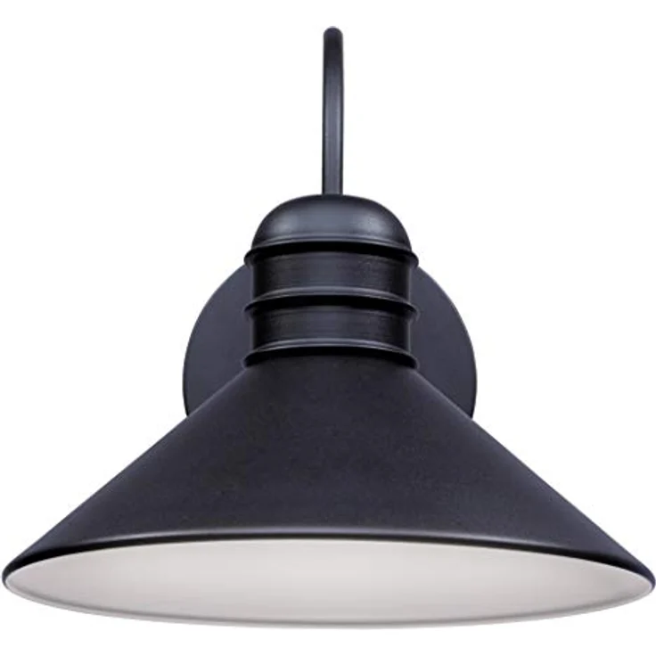 Westinghouse Walter 6580940, Einflammige dimmbare LED-Wandleuchte für Außenbereiche, strukturiertes Schwarz, 220 Volt – Bild 1