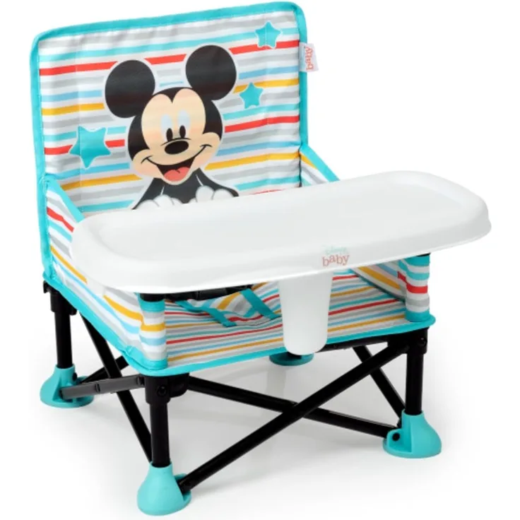 Bright Starts Tischsitz MICKEY MOUSE Pop ‘N Sit™ Portable Booster Seat