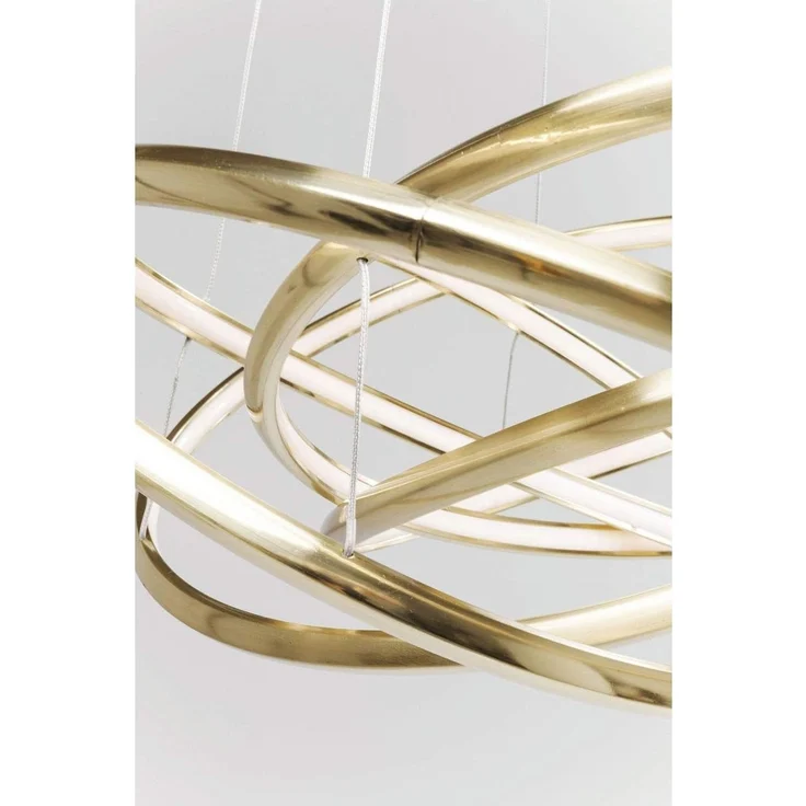 KARE Design Hängeleuchte Saturn LED Chrome Big 39162 – Bild 10
