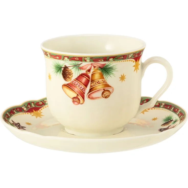 Seltmann Weiden Marieluise Weihnachtsnostalgie Kaffeetasse mit Untertasse 230 ml