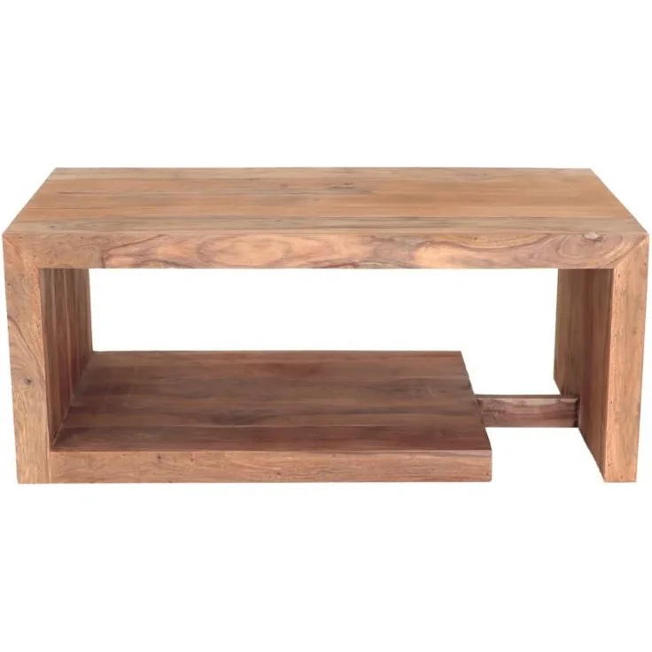 Couchtisch Tara 110x45x60 aus indischem Sheesham-Massivholz