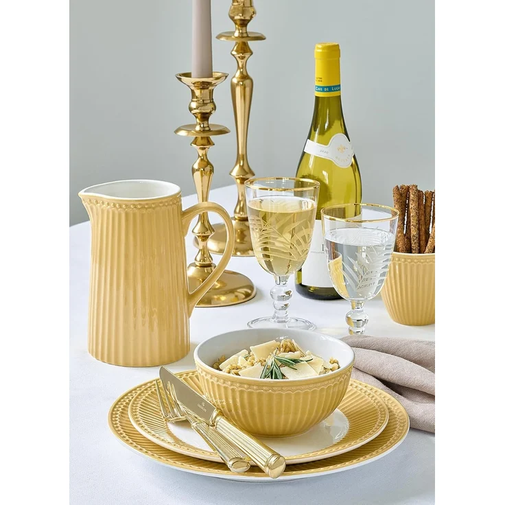 Greengate Teller 23 cm Alice honey mustard – Bild 6