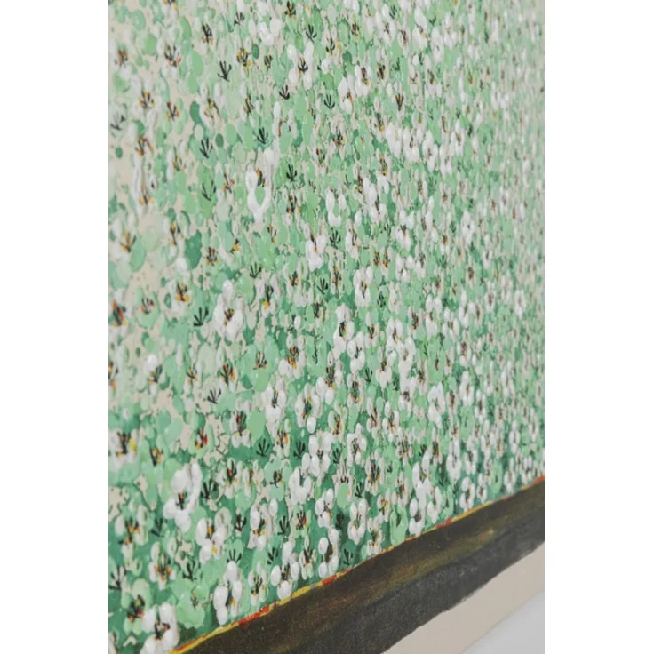 Touched Flower Boat Bild beige/grün 80x100 cm – Bild 5