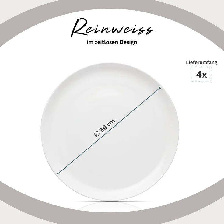 SÄNGER Pizzateller Set New Port 4-teilig – Bild 3