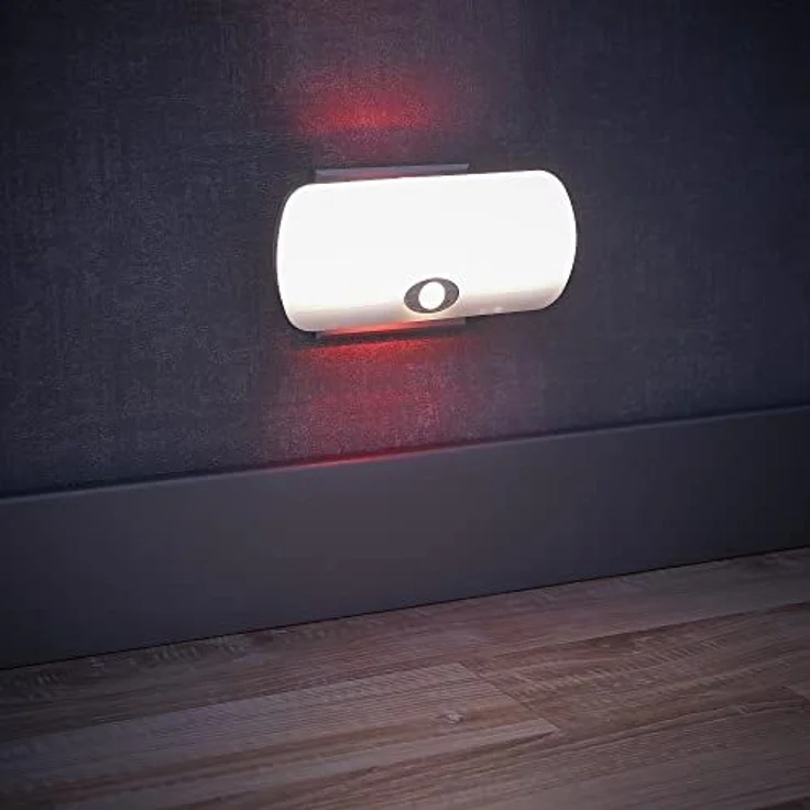 Northpoint LED Nachtlicht 2Stk. Taschenlampe Weiß RGB Induktionsladung mit Hintergrundbeleucht. – Bild 4