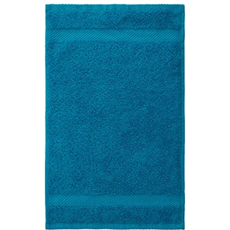 Luckytowel Duschtuch Set 10er Pack, Oeko-TEX Badetücher 70x140 cm aus 100% Baumwolle, flauschig & saugstark mit 600 g/m², Farbe Türkis – Bild 4