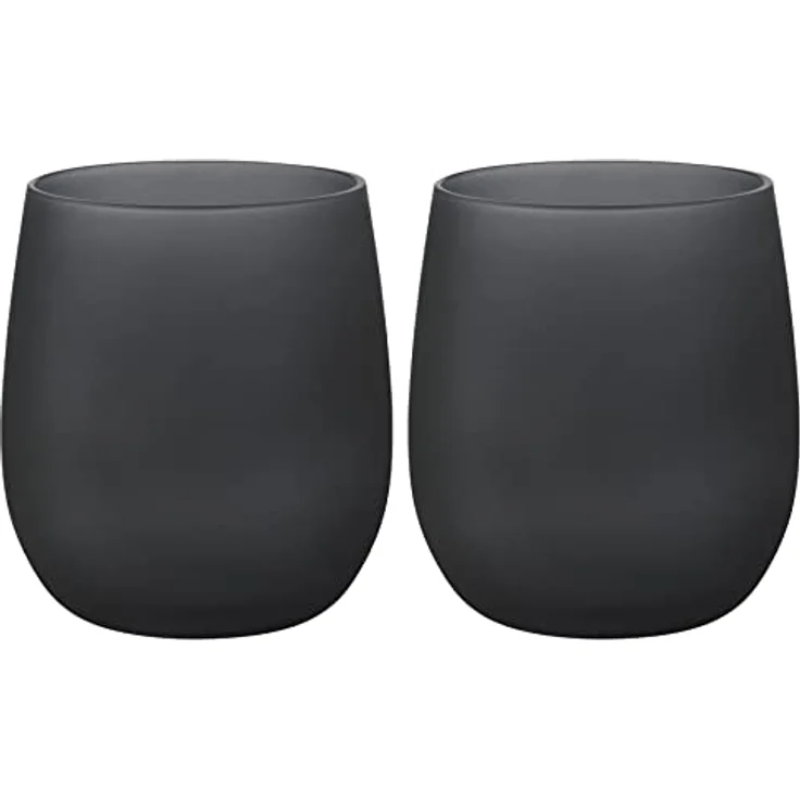 Brunner Wasserglas Blacksatin 2er-Set – Bild 2