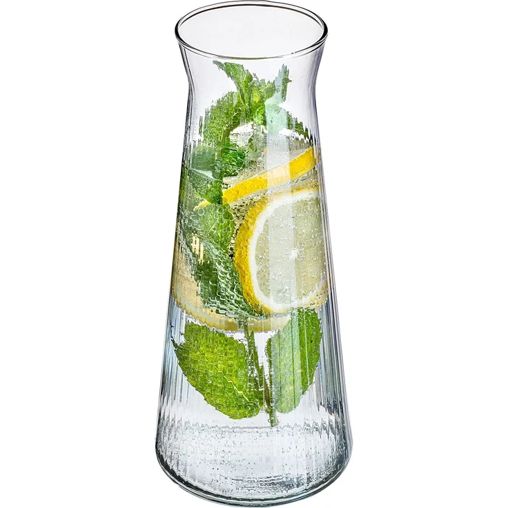 KADAX Glaskaraffe, Wasserkaraffe aus Glas, Spülmaschinenfeste Getränkekaraffe – Bild 1