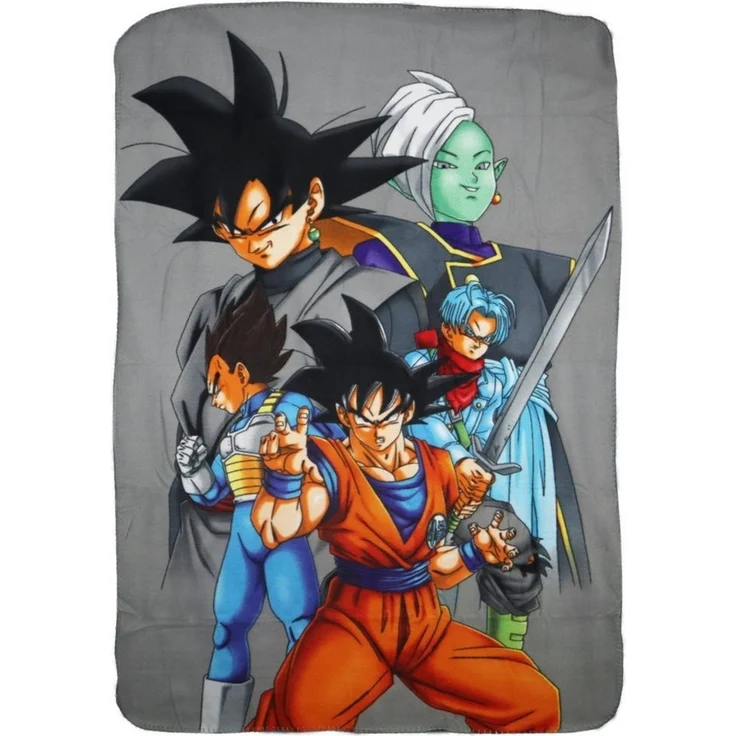 Kinderdecke Anime Dragon Ball Kinder Jungen Fleecedecke, Dragon Ball, leichte Kuscheldecke 100x140 cm – Bild 1