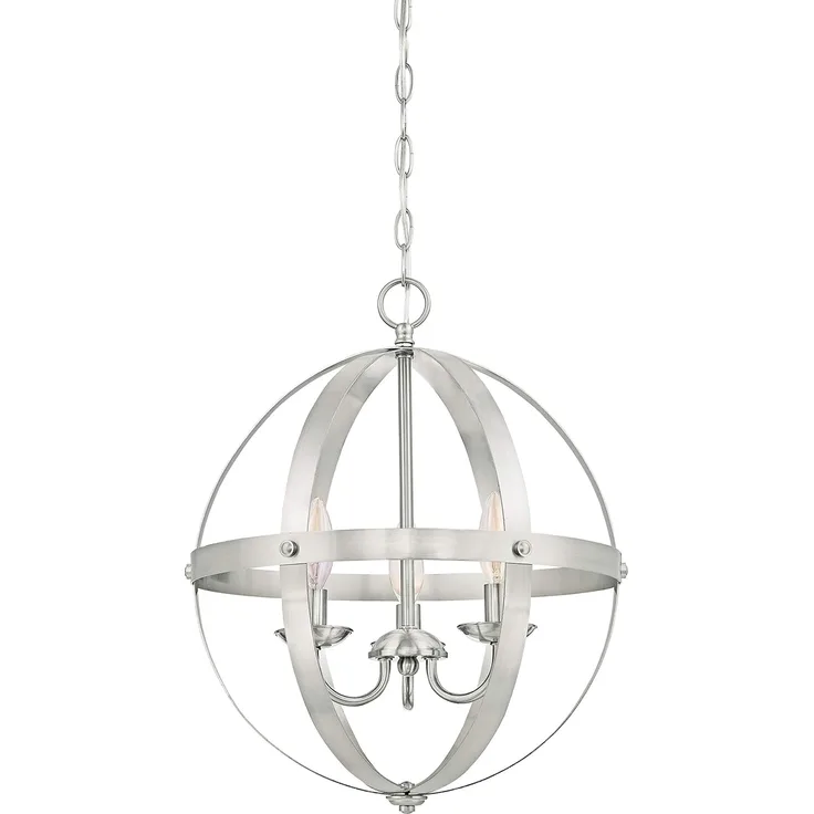 Westinghouse Kronleuchter Pendelleuchte Stella Mira Deckenlampe - Lüster 3-flammig, E14