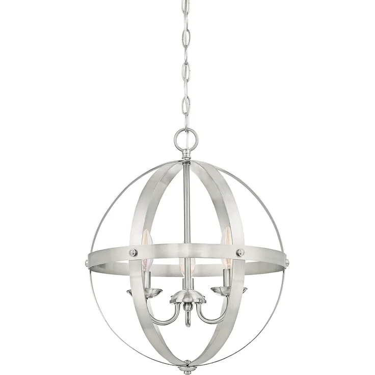 Westinghouse Kronleuchter Pendelleuchte Stella Mira Deckenlampe - Lüster 3-flammig, E14 – Bild 1