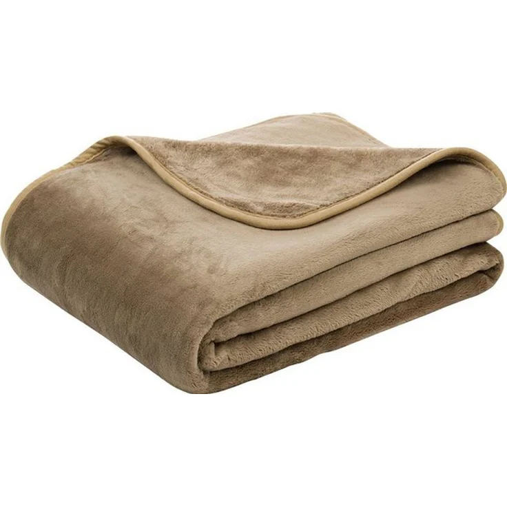 Wohndecke Uni Decke aus recyceltem Polyester, Gözze, Kuscheldecke – Bild 2