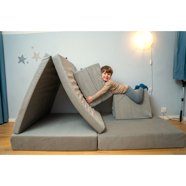 KETTLER 'Kreaty' Kinderspielsofa, grau