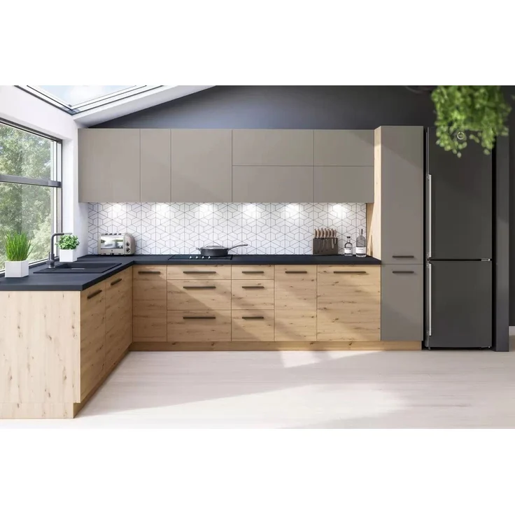 ROYAL24_MARKT Frontblende - Elegante Frontblende für Küchenmöbel (Frontblende, 1 St, Premium - Nexa), Top Materialien - Zeitloser Stil - Beste Verarbeitung. – Bild 3