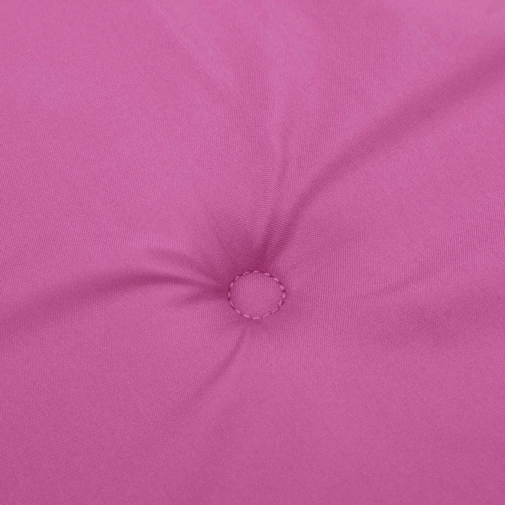 vidaXL Niedriglehner-Auflagen 4 Stk. Rosa Stoff 361335 – Bild 8