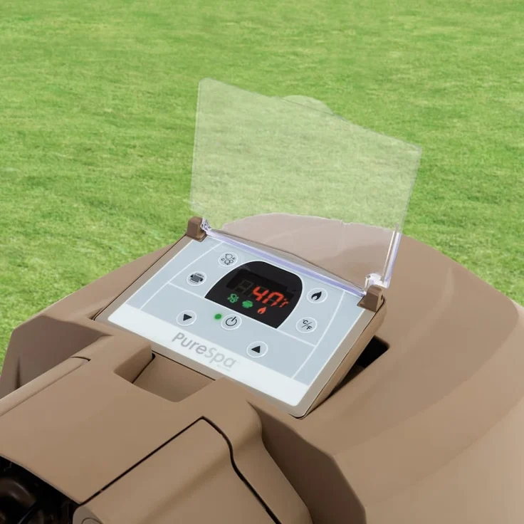 Intex Whirlpool mit Sprudelmassage PureSpa Rund 196x71 cm 3202945 – Bild 5