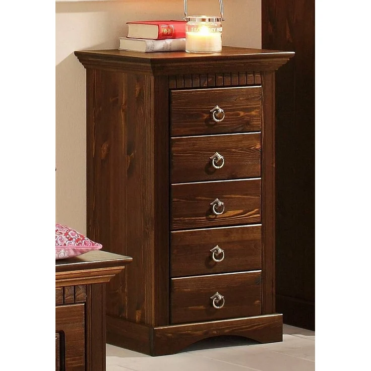 Home affaire Kommode Rustic, Breite 48cm, aus massiver Kiefer, FSC®-zertifiziert – Bild 1