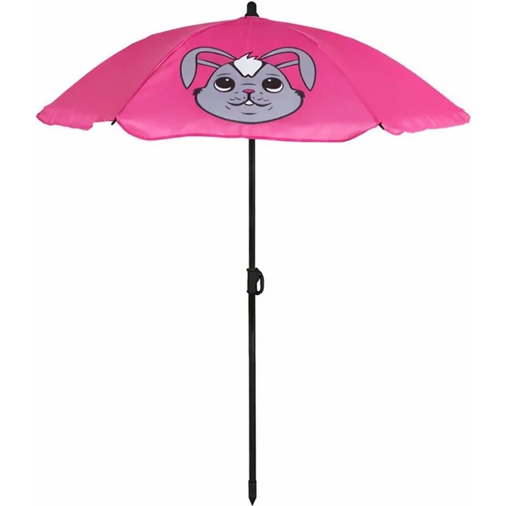 Kinder Sonnenschirm Sonnenschutz Gartenschirm Ø110xH130 cm Hase – Bild 4