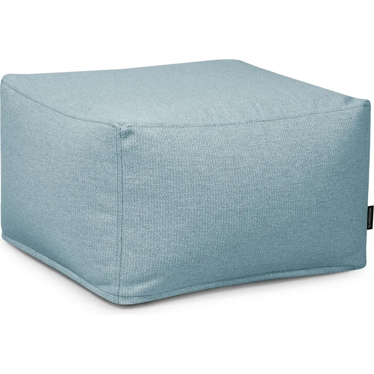 Sitzsack ‘Softbox‘, Bezugstoff - Dunes, 100% Olefin, Turquoise, 40x70x70 cm.