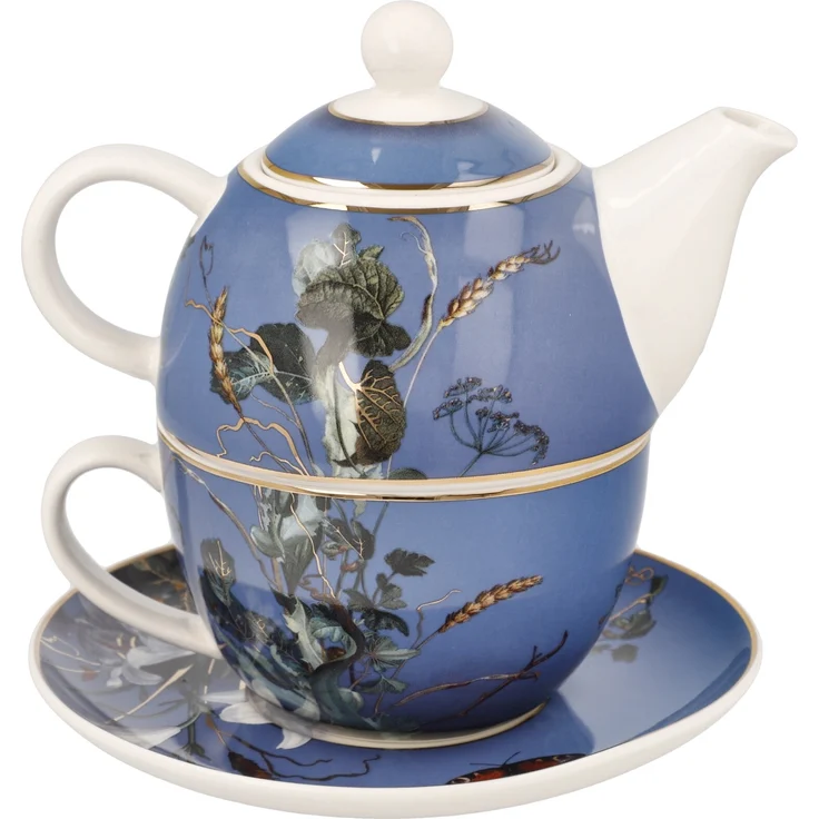 Goebel / Jan Davidsz de Heem - Sommerblumen,Tea for One,Sommerblumen,15,5cm x 15,5cm x 15,5cm / New Bone China / 15,5cm x 15,5cm x 15,5cm – Bild 3