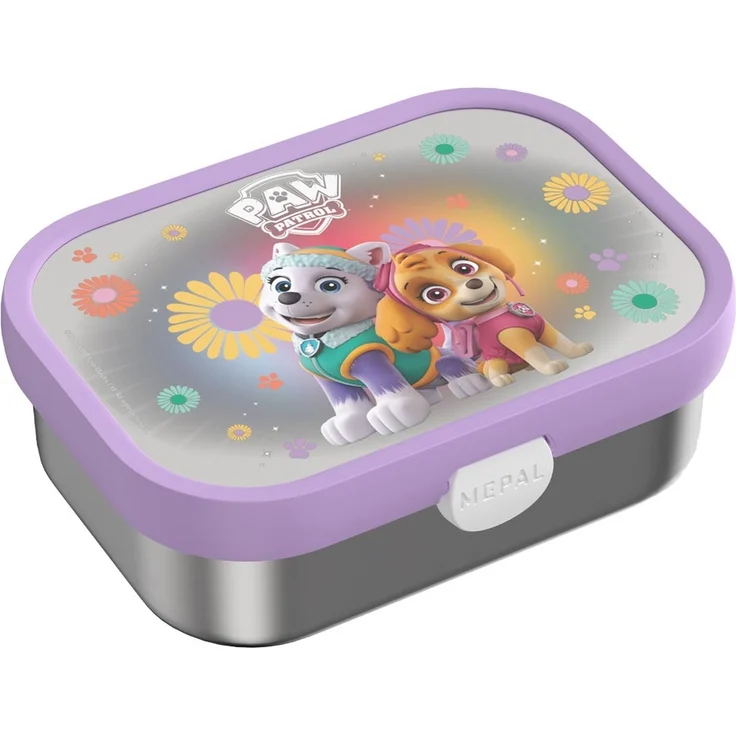 Mepal CAMPUS Edelstahl-Brotdose mit Gabel - Paw Patrol Girl – Bild 1