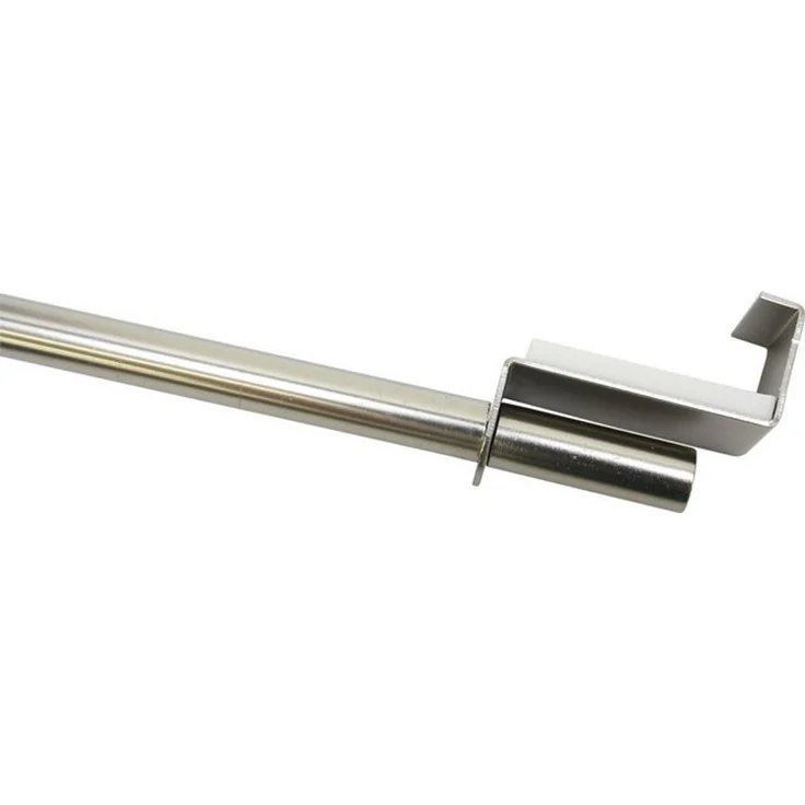 GARDINIA Scheibenstange Spannvitrage, Ø 9 mm, 1-läufig, ausziehbar, ohne Bohren, geklemmt, Metall, Serie Spannvitrage Ø 7/9 mm – Bild 4
